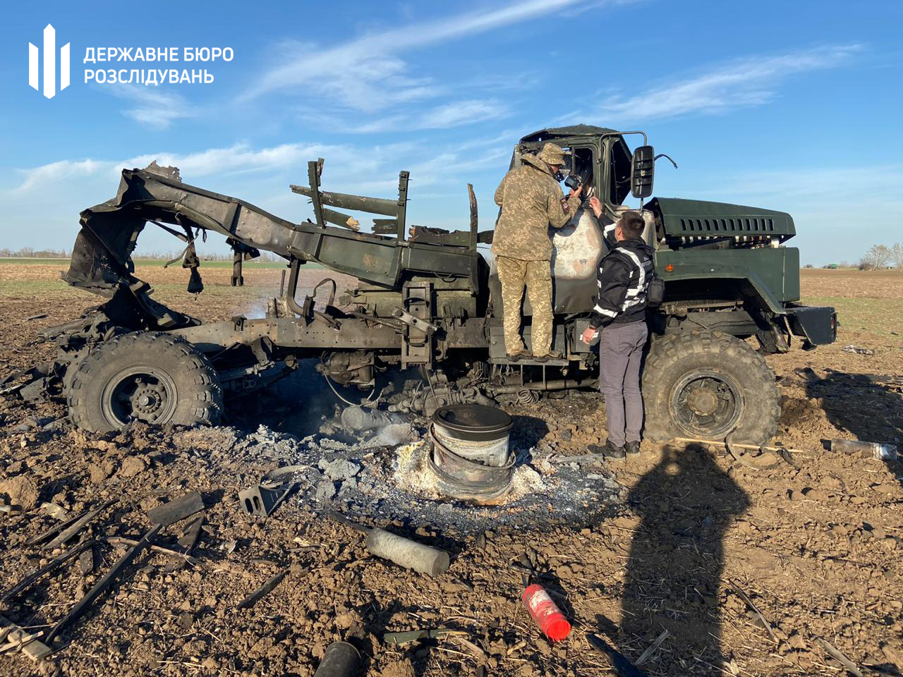 В Херсонской области взорвался военный "КрАЗ" с боеприпасами